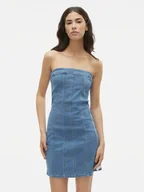 Sukienki - Sukienka jeansowa Vero Moda - miniaturka - grafika 1