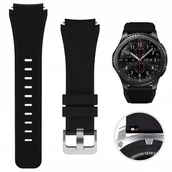 Akcesoria do smartwatchy - PASEK SILIKONOWY DO SAMSUNG GALAXY WATCH GEAR S3 46MM 3 45MM CLASSIC - miniaturka - grafika 1
