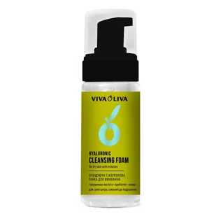 VIVA OLIVA Delikatna Pianka do mycia twarzy z kwasem hialuronowym 150ml - Pianki do mycia twarzy - miniaturka - grafika 1