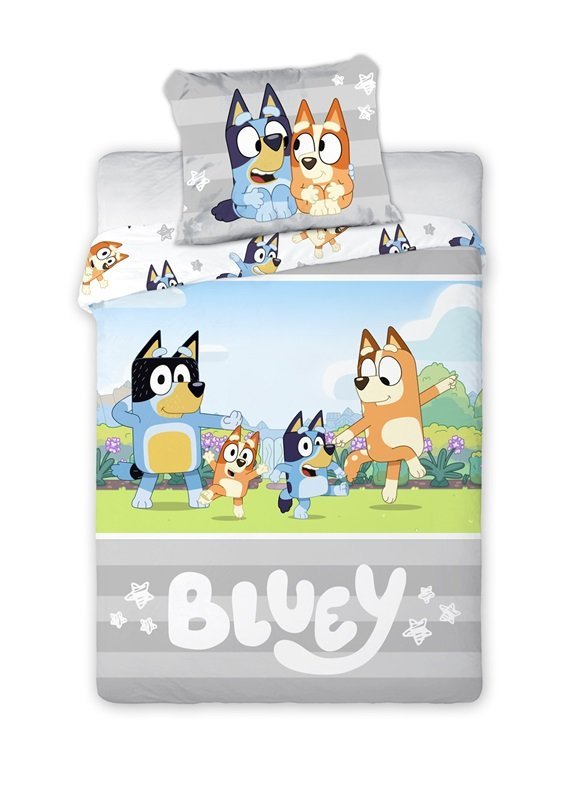 Pościel bawełniana dziecięca 140x200 Bluey 031