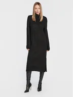 Sukienki - ONLY Sukienka dzianinowa Brandie 15214595 Czarny Regular Fit - miniaturka - grafika 1