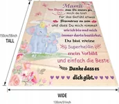 Koce - Koc Adolgutty polar 130 cm x 150 cm wielokolorowy w języku niemieckim - miniaturka - grafika 1