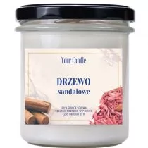 Świece - Your Candle Świeca sojowa drzewo sandałowe 300 ml - grafika 1