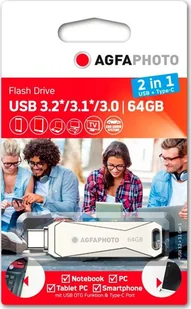 Pendrive AgfaPhoto 64 GB 10543N - Pendrive - miniaturka - grafika 1