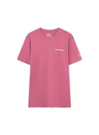 Koszulki męskie - ECOALF koszulka męska Deraalf, z krótkim rękawem, bawełna z krótkim rękawem, tkanina z recyklingu, koszulka męska z krótkim rękawem, koszulka męska, wygodna i lekka, rozmiar L, ciemnoróżowy, Ciemna - miniaturka - grafika 1