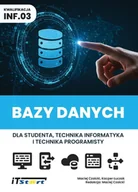 Książki o programowaniu - Bazy danych dla studenta i technika... kw Inf.03 - akademicki podręcznik - miniaturka - grafika 1