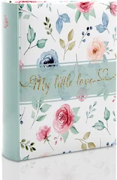Album szyty wsuwany Florid Niebieski (300 zdjęć 10x15) - Albumy fotograficzne - miniaturka - grafika 1