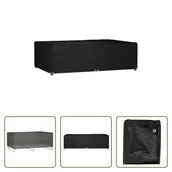 Pokrowce na meble ogrodowe - The Living Store Pokrowiec na meble ogrodowe 12 oczek 227x152x65 cm Prostokątny - miniaturka - grafika 1