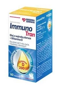 Rodzina Zdrowia ImmunoTran x 60 kaps (nowa formuła) - Przeziębienie i grypa - miniaturka - grafika 1