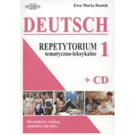 Książki do nauki języka niemieckiego - WAGROS Deutsch 1 Repetytorium tematyczno-leksykalne z płytą CD - Ewa Rostek - miniaturka - grafika 1