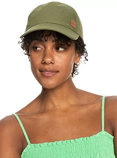 Czapki damskie - Roxy czapka z daszkiem Trucker zielona jeden rozmiar - grafika 1