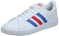 Buty sportowe męskie - Adidas Grand Court Base - miniaturka - grafika 1