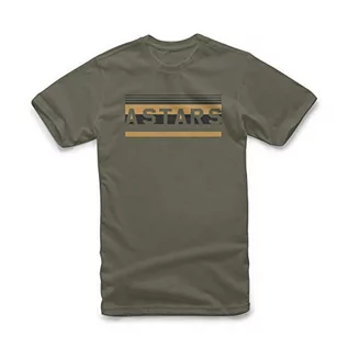 Koszulki męskie - Alpinestars Bumper Koszulka męska, Verde Militare, XL - grafika 1