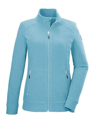 killtec Damska kurtka polarowa ze stójką KOS 100 WMN FLC JCKT, niebieska Bali, 40, 42802-000