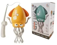 Zabawki interaktywne dla dzieci - Ośmiornica Tańcząca Kałamarnica Interaktywna Zabawka Gra Świeci Tańczy Led - miniaturka - grafika 1