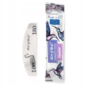 Akcesoria do paznokci - ABA Group BEZPIECZNY PAKIET - Cienki mini pilnik do pedicure 100/180 SLIM szary 10485-uniw - miniaturka - grafika 1