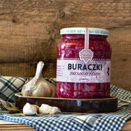 Szybkie dania obiadowe - Buraczki Zasmażane Domowe 660G - Schronisko Bukowina - miniaturka - grafika 1
