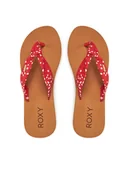 Klapki i japonki damskie - Roxy Japonki ARJL101175 Czarny - miniaturka - grafika 1