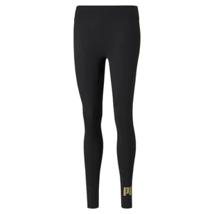 Legginsy damskie Puma ESS+ METALLIC - Spodnie sportowe damskie - miniaturka - grafika 1