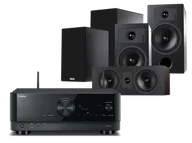 Kino domowe - Yamaha RX-V4A (czarny) + Tesi 3 + 2 + 7 (czarny) - miniaturka - grafika 1