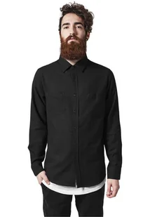 koszula CHECKED FLANELL blk/blk-L - Koszule męskie - miniaturka - grafika 1