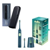 Szczoteczki elektryczne - VITAMMY SMILS Deep Water + etui VITAMMY case 1 black Zestaw prezentowy - szczoteczka soniczna i etui - miniaturka - grafika 1