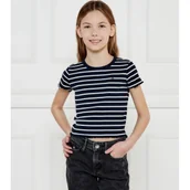 Koszulki męskie - Tommy Hilfiger T-shirt | Cropped Fit - miniaturka - grafika 1