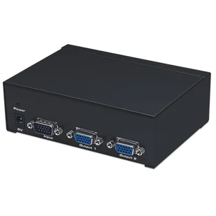 Manhattan Rozdzielacz / Splitter VGA 2/1 350MHz IDATA IVIEW-MS2 207331 - Rozgałęźniki - miniaturka - grafika 5