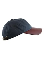 Czapki męskie - MGO leisure wear Czapka "Harry" w kolorze granatowo-brązowym - miniaturka - grafika 1