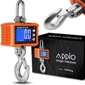 Wagi specjalistyczne - Waga Hakowa Dźwigowa 1000Kg 1T Magazynowa Elektroniczna Wisząca Rolnicza - miniaturka - grafika 1