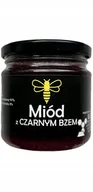 Miód - POLSKI miód z CZARNYM BZEM - 250 g - miniaturka - grafika 1