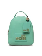 Plecaki - Love Moschino Plecak JC4329PP0EKC0802 Zielony - miniaturka - grafika 1