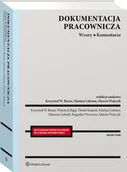 Prawo - Dokumentacja pracownicza. Wzory. Komentarze [PRZEDSPRZEDAŻ] - miniaturka - grafika 1