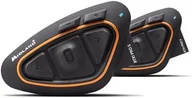 Akcesoria motocyklowe - Midland BTX1 PRO S -2022- TWIN- INTERCOM URZĄDZENIE FM Radio tylko z aplikacją - miniaturka - grafika 1