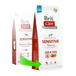 Brit Care Dog Grain-Free Sensitive 12 kg Venison  - Sucha karma dla psów - miniaturka - grafika 6