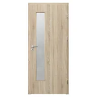 Drzwi wewnętrzne - Drzwi wewnętrzne pokojowe Trim Soft 70 prawe Dąb Sonoma - miniaturka - grafika 1