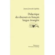 Filologia i językoznawstwo - Wydawnictwo Uniwersytetu Gdańskiego Didactique des discours en francais langue... Joanna Jereczek-Lipińśka - miniaturka - grafika 1