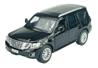 Samochody i pojazdy dla dzieci - TAYUMO NISSAN PATROL Y62 CZARNY 1:32 32115014 - miniaturka - grafika 1