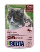 Mokra karma dla kotów - Bozita Cat Łoś w galaretce saszetka 85g - miniaturka - grafika 1