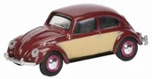Samochody i pojazdy dla dzieci - Schuco Vw Kaefer Wine Red Beige 1:64 452010600 - miniaturka - grafika 1