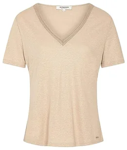 Morgan Koszulka damska, BEŻOWY, XS - Koszulki i topy damskie - miniaturka - grafika 1