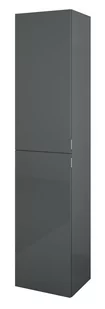 Elita 168314 SŁUPEK FOR ALL 40 2D ANTHRACITE HG PDW - Szafki łazienkowe - miniaturka - grafika 1