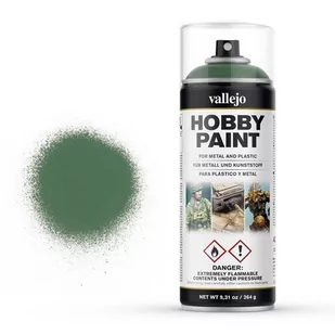 Vallejo Spray 400 ml Fantasy Color Sick Green Vallejo 28028 - Kolejki i akcesoria - miniaturka - grafika 1