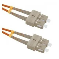 Patchcordy - Qoltec Duplex SC/UPC-SC/UPC 50/125m OM2 3m 54012 - miniaturka - grafika 1