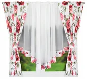 Firany - FIRANA GOTOWA WOAL 400x160 FIRANY FIRANKA KOLOROWA - miniaturka - grafika 1