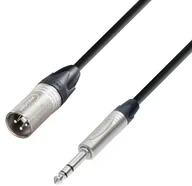 Akcesoria do nagłośnienia - HN-Sound K5 BMV 1000 przewód mikrofonowy Neutrik XLR Male na 6, 3 MM JACK stereo 10 m - miniaturka - grafika 1