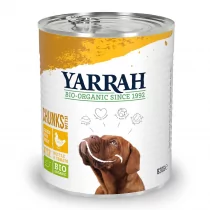 Yarrah Bio, 6 x 820g - Kawałki kurczaka w sosie - Mokra karma dla kotów - miniaturka - grafika 3