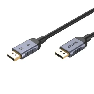 Unitek kabel DisplayPort 1.4 8k 60hz, 4k 240hz, HDR, HDCP 2.3, DSC 1.2, 1,5m - Kable - miniaturka - grafika 1