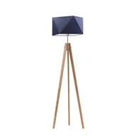 Lampy stojące - Lampa stojąca z drewna LAGOS w stylu skandynawskim - miniaturka - grafika 1