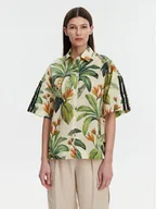 Koszule damskie - adidas Koszula FARM Premium JD6280 Zielony Loose Fit - miniaturka - grafika 1